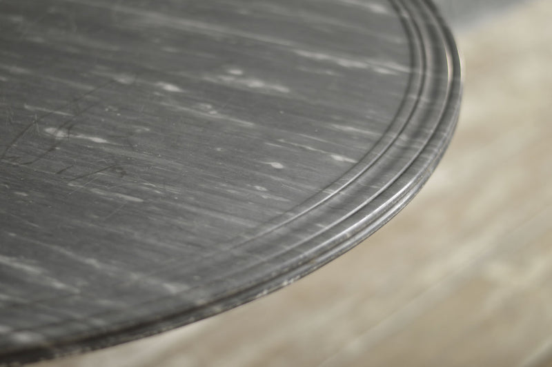 EBONISED EMPIRE GUERIDON TABLE