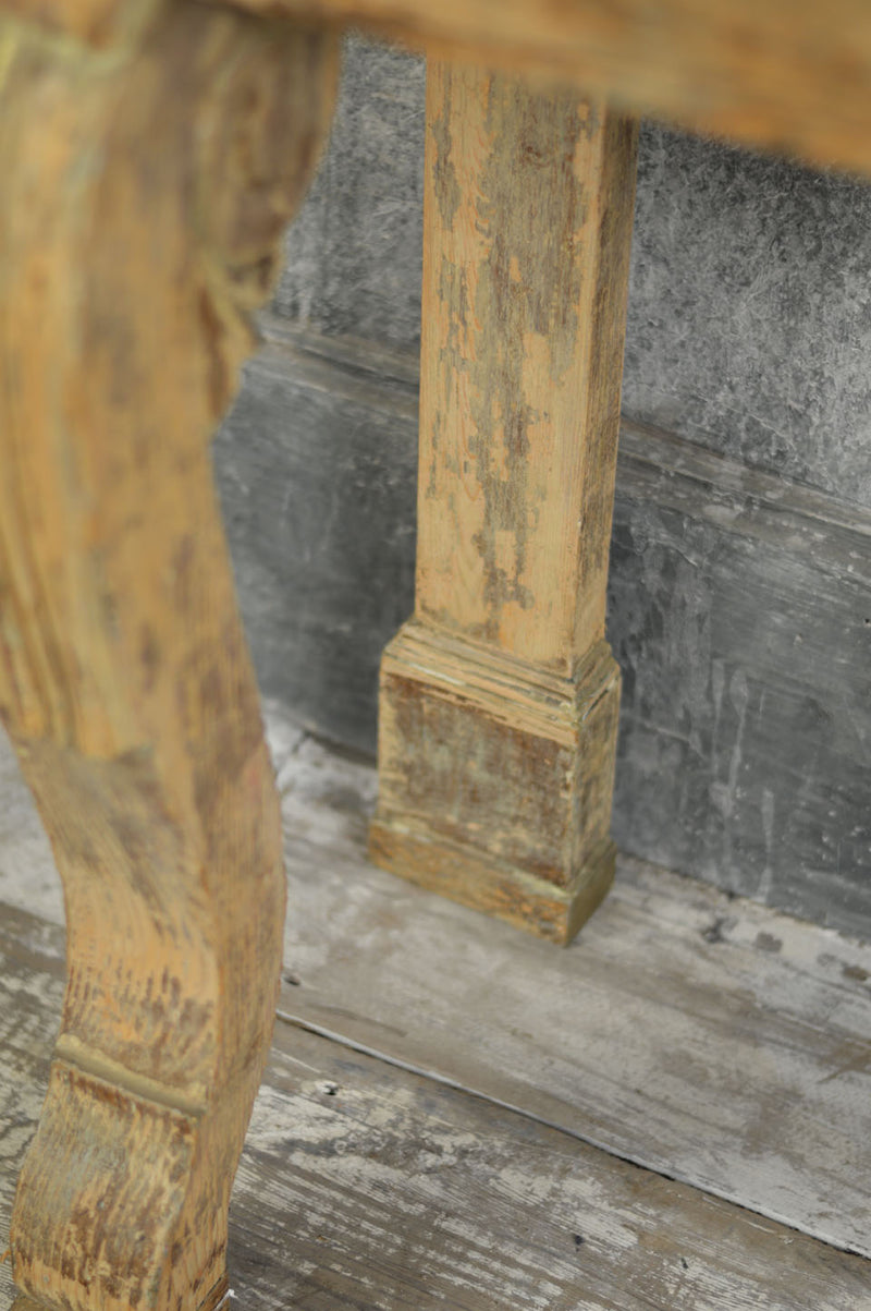 FRENCH 19TH CENTURY CARVED CONSOLE