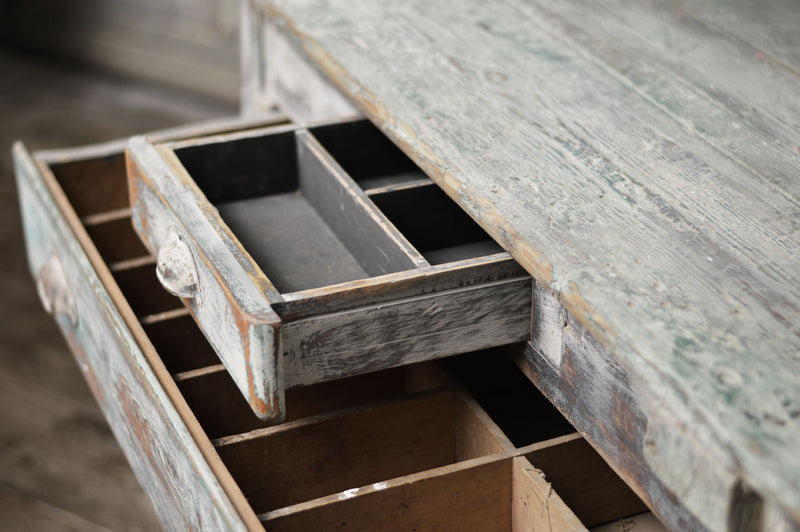 A Vintage craft table.
