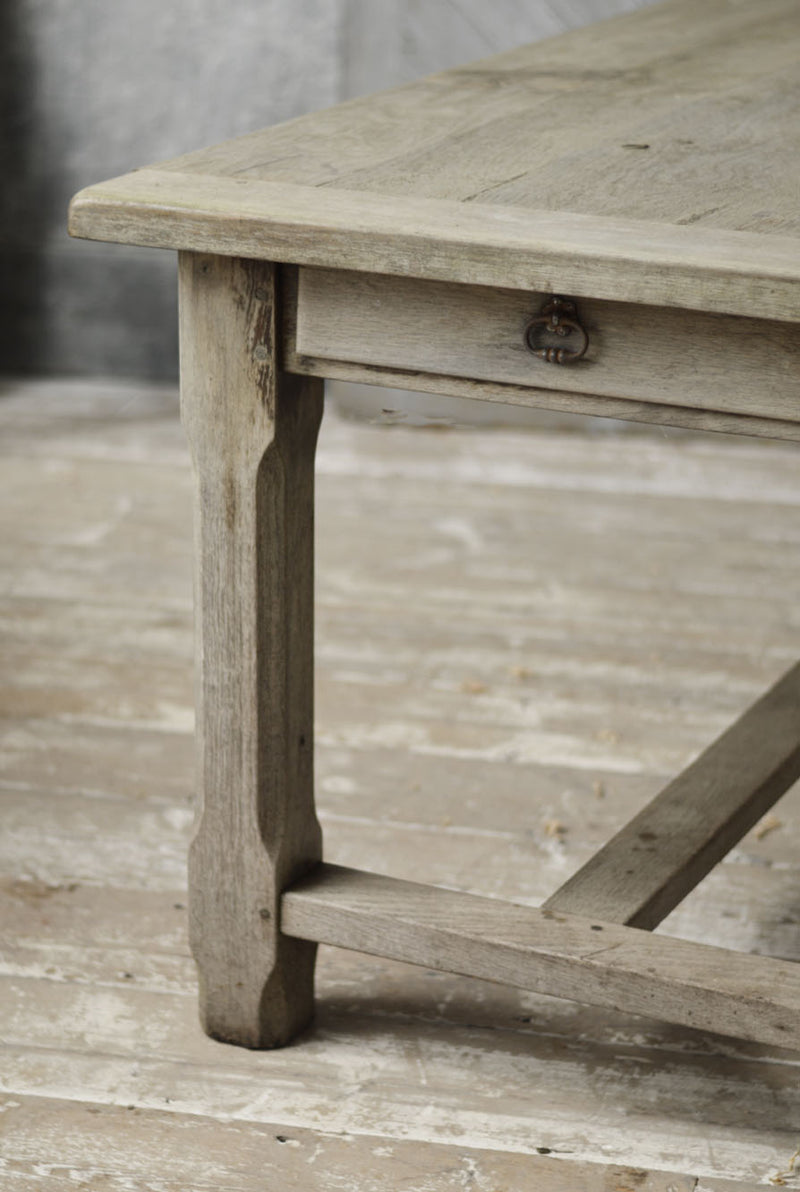 FRENCH FARMHOUSE OAK TABLE