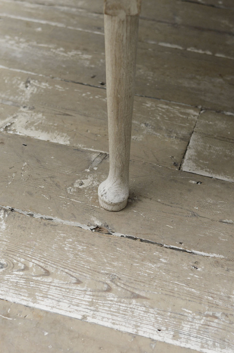 English Georgian square drop leaf table.