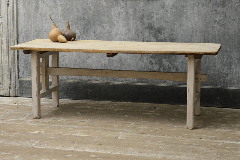 Swedish 19th Century trestle table