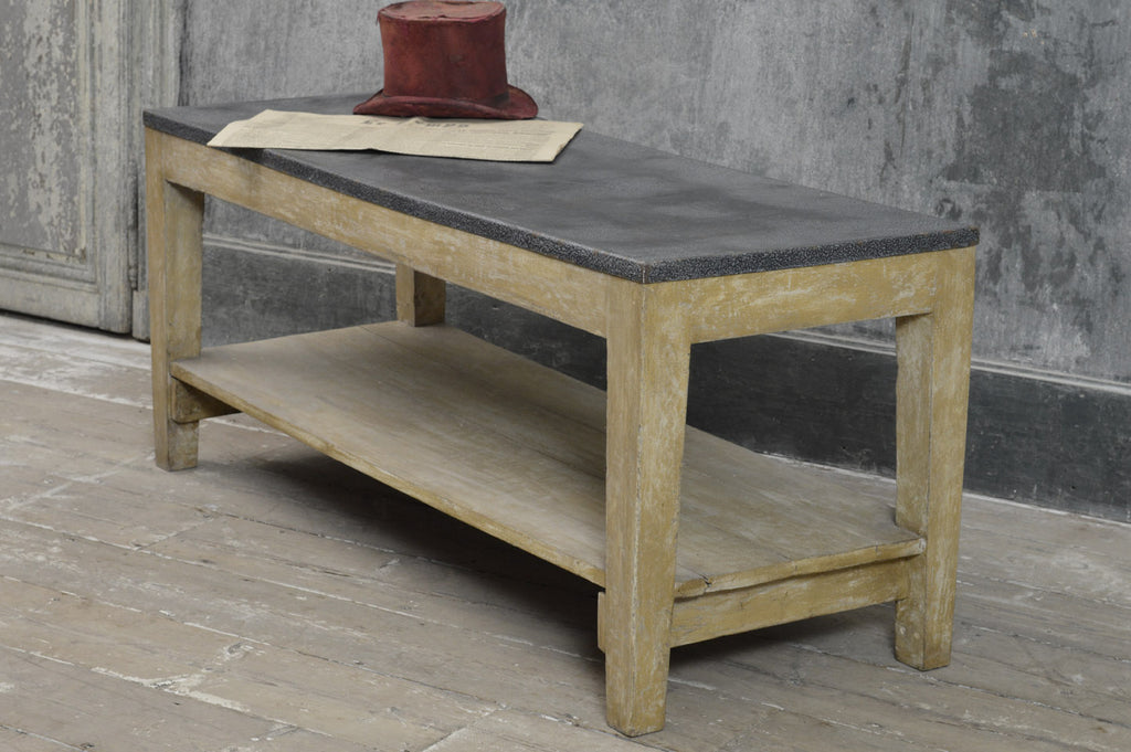 French low butchers  table / coffee table.