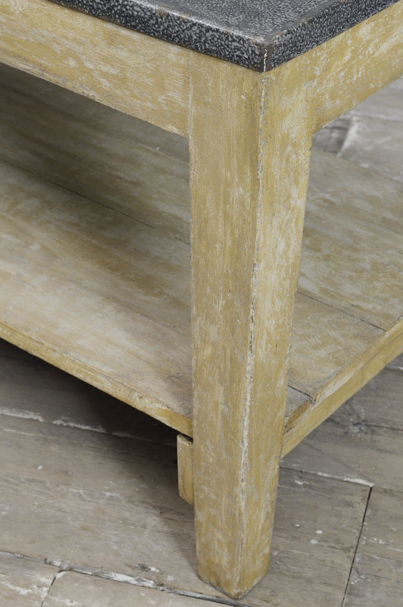 French low butchers  table / coffee table.