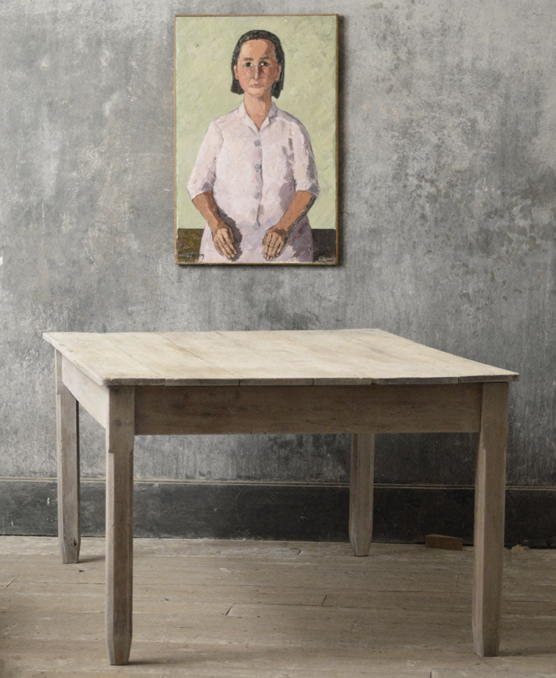 English 19th Century kitchen table.