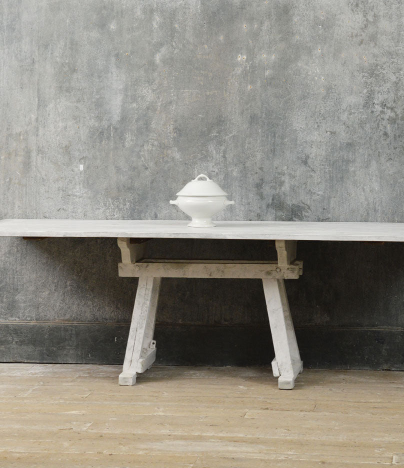 Industrial dinning table